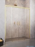 Radaway Idea Gold DWD drzwi wnękowe 140cm złoty połysk/szkło przejrzyste 387124-09-01