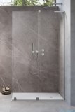  Radaway Furo SL Brushed Nickel kabina Walk-in 80x200cm prawa szczotkowany nikiel 10306438-91-01R/10110394-01-01