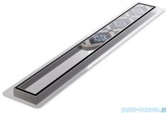 Wiper New Premium Pure Odpływ liniowy z kołnierzem 80 cm syfon drop 50 szlif 500.0172.02.080