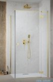 Radaway Essenza 8 Gold Kdj kabina 110x70cm prawa złoty połysk/szkło przejrzyste 10480712-01-01R/10470337-09-01R/10113070-01-01