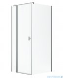 Radaway Nes Kdj II Brushed Nickel kabina 80x75cm lewa szczotkowany nikiel 10032080-91-01L/10039075-01-01