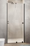 Radaway Furo Black DWJ RH drzwi prysznicowe 90cm lewe szkło przejrzyste 10107442-54-01LU/10110460-01-01 