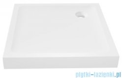New Trendy Mild Brodzik akrylowy kwadratowy 100x100x11,5 cm biały B-0606