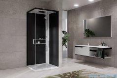 Novellini Glax 2 2.0 kabina z hydromasażem 90x90 prawa biała G22GF90DT1-1UH
