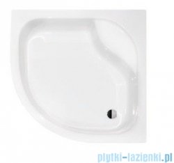 Piramida Diper I Brodzik 90x90x24/35cm półokrągły głęboki z siedziskiem #BAD-90-NK
