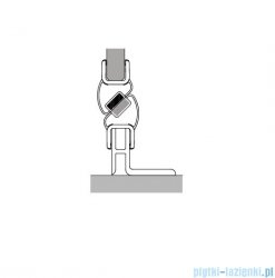 Ronal Annea Zestaw montażowy do wnęki miedź szczotkowana V.ANE.27