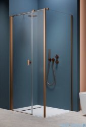 Radaway Nes Kds I Brushed Copper kabina 100x100cm lewa szczotkowana miedź 10023100-93-01L/10043100-93-01