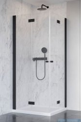 Radaway Nes 8 Black Kdd B kabina 100x90cm czarny mat/szkło przejrzyste 10074100-54-01L/10074090-54-01R