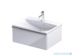 Oristo Etna Konsola podumywalkowa wisząca 60x45x25 biały połysk OR52-SD1S-60-1