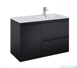 Elita Split szafka podumywalkowa z koszem cargo prawa 100x63x46cm czarny mat 168155