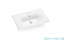 Bathco umywalka blatowa dolomitowa Ice 60x35 cm 0516