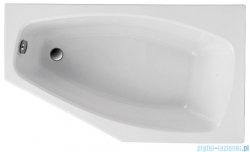 Polimat Marika wanna asymetryczna 140x80 cm prawa 00795