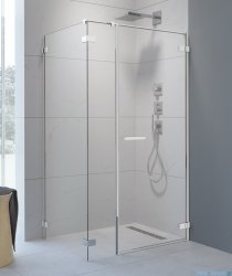 Radaway Arta Kds I kabina 100x100cm prawa szkło przejrzyste + brodzik Doros C + syfon