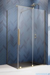 Radaway Furo Gold  Kdj kabina 90x100cm prawa szkło przejrzyste 10104472-09-01R/10110430-01-01/10113100-01-01
