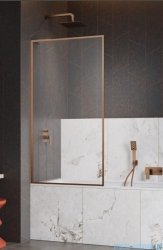 Radaway Modo F SL Brushed Copper PNJ II parawan nawannowy 80cm lewy szczotkowana miedź/przejrzyste 10406080-93-01L