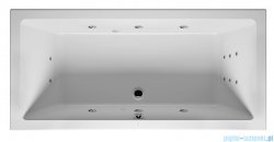 Riho Lusso wanna prostokąta 170x75cm z hydromasażem FLOW lewa B007012005