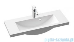 Marmorin Talia 80 umywalka nablatowa 80x31 bez otworu przelewowego i bez otworu na baterie biała 270080020010