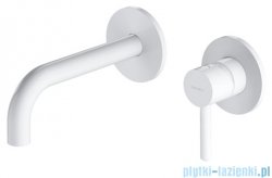 Omnires Y bateria umywalkowa element natynkowy biały mat Y1215HROWM
