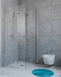 Radaway Fuenta New Kdd-B kabina 90x80cm przejrzyste bez listwy progowej 384071-01-01LB/384070-01-01RB