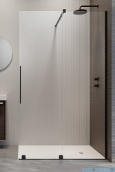 Radaway Furo Black Walk-in kabina 130x200cm prawa szkło przejrzyste 10106688-54-01R/10110644-01-01