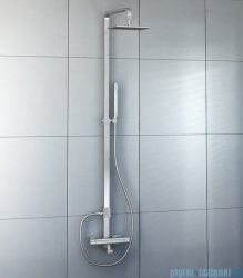 Kohlman Foxal zestaw prysznicowo-wannowy z baterią termostatyczną QW273F