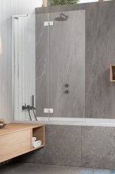 Radaway Essenza 8 SL PND II parawan nawannowy 110cm lewy chrom połysk/przejrzyste 10500110-01-01L