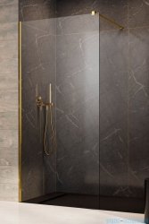 Radaway Modo New Gold II kabina Walk-in 160x200 złoty połysk/szkło przejrzyste 389164-09-01