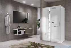 Novellini Glax 2 2.0 kabina masażowo-parowa 120x90 lewa total biała G222P299ST5-1UU
