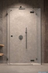 Radaway Essenza Pro Brushed GunMetal Kdj+S kabina 100x80x100cm prawa szczotkowany grafit 10097380-92-01R/10098100-01-01/10098100-01-01