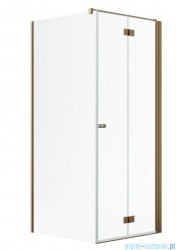 Radaway Nes Kdj B Brushed Copper kabina 100x70cm prawa szczotkowana miedź 10025100-93-01R/10039070-01-01