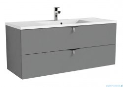 Oristo Siena szafka podumywalkowa wisząca 120x50x45cm szary mat OR45-SD2S-120-12