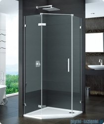 SanSwiss Pur PUT51 Ścianka boczna do kabiny 5-kątnej 30-100cm profil chrom szkło Durlux 200 PUT51SM11022 