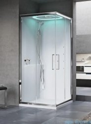 Novellini Eon kabina prostokątna z hydromasażem 100x80 lewa EONA109SM1-1AK