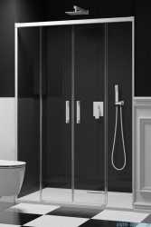 Radaway Idea White Dwd drzwi 150cm szkło przejrzyste 387125-04-01