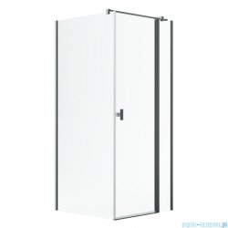Radaway Nes Kdj II Brushed GunMetal kabina 110x90cm prawa szczotkowany grafit 10032110-92-01R/10039090-01-01
