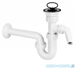 McAlpine Syfon umywalkowy z podłączeniem i z korkiem HC4PF-32WM+HC15B