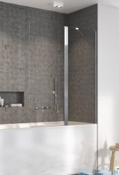 Radaway Nes 8 PND II parawan nawannowy 130cm prawy chrom połysk/przejrzyste 10088130-01-01R