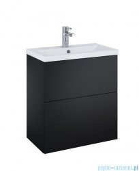 Elita Kido Set szafka z umywalką zestaw 60x67x35cm czarny mat 168099