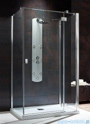 Radaway Kabina prysznicowa Essenza KDJ+S 90x80x90 prawa szkło przejrzyste + brodzik Doros D + syfon 32955-01-01R