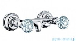 Kludi Adlon Bateria natryskowa DN 15 chrom z kryształowymi uchwytami 5161005G5