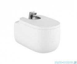 Roca Beyond bidet podwieszany z otworami pod pokrywę biały mat A3570B6620