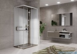 Novellini Glax 2 2.0 kabina z hydromasażem 100x70 prawa corda G22A107DM1-1TU
