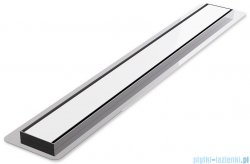 Wiper New Premium White Glass Odpływ liniowy z kołnierzem 110 cm syfon drop 50 poler 500.0382.01.110