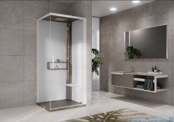 Novellini Glax 2 2.0 kabina z hydromasażem hydro plus 80x80 prawa corda G22GF80DT1L-1TU