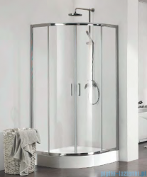 Kermi Cada XS kabina prysznicowa półokrągła 80x80 cm CKT5508020VPK