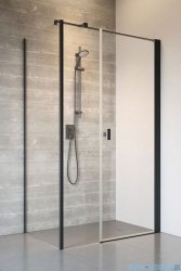 Radaway Nes Black Kds I kabina 120x70cm prawa czarny mat/szkło przejrzyste 10023120-54-01R/10043070-54-01