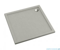 Schedpol Schedline Sharper Cement Stone brodzik kwadratowy 80x80x4,5cm 3S.S1K-8080/CT/ST