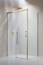 Radaway Idea Kdj Brushed Gold kabina 150x90cm lewa szczotkowane złoto 387045-99-01L/387050-99-01R