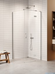 New Trendy Nesta kabina 120x70x200 cm prawa wspornik równoległy przejrzyste K-3650
