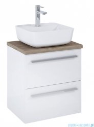 Roca Kwadro zestaw szafka z umywalką Unik z blatem 50x40x68 cm biały połysk A852450806